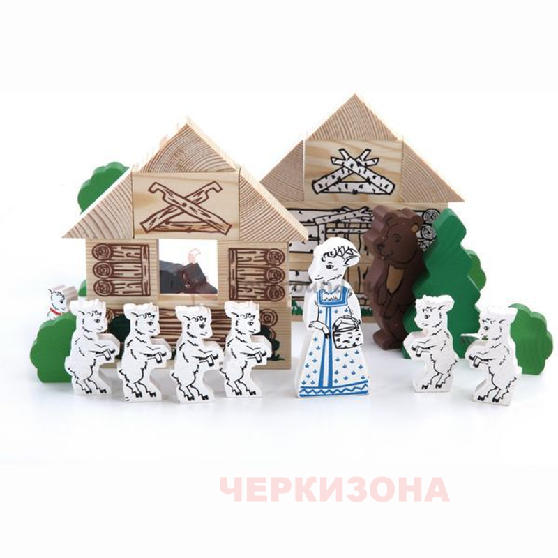 Конструктор Томик "Волк и семеро козлят" 4534-5 — изображение 2