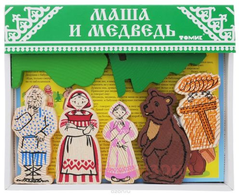 Конструктор Томик "Маша и медведь" 4534-9