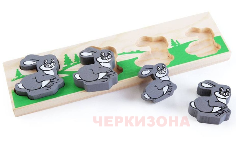 Доска-Вкладыш Томик "Зайка" 481-3 — изображение 2