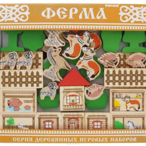 Конструктор Томик "Ферма" 46 д. 7678-2
