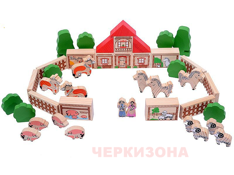 Конструктор Томик "Ферма" 46 д. 7678-2 — изображение 3