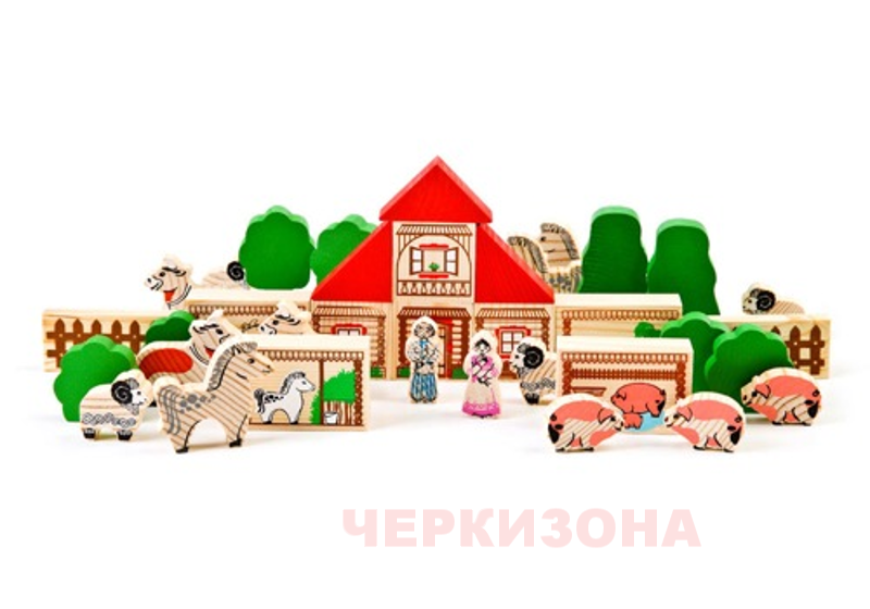 Конструктор Томик "Ферма" 46 д. 7678-2 — изображение 4