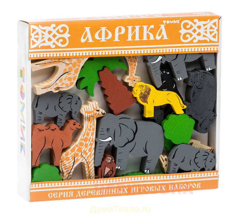 Конструктор Томик "Африка" 40 д. 7678-4