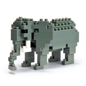 Мини-конструктор NanoBlock - Африканский Слон