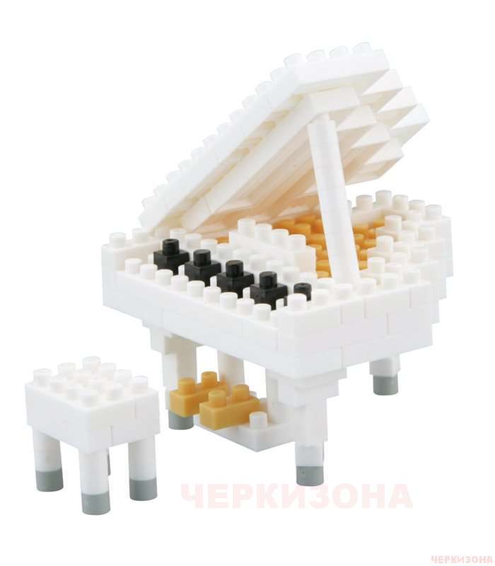 Мини-конструктор NanoBlock - Белый Рояль