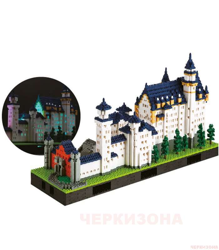 Мини-конструктор NanoBlock - Большой Замок Deluxe