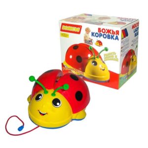 Божья коровка каталка Molto