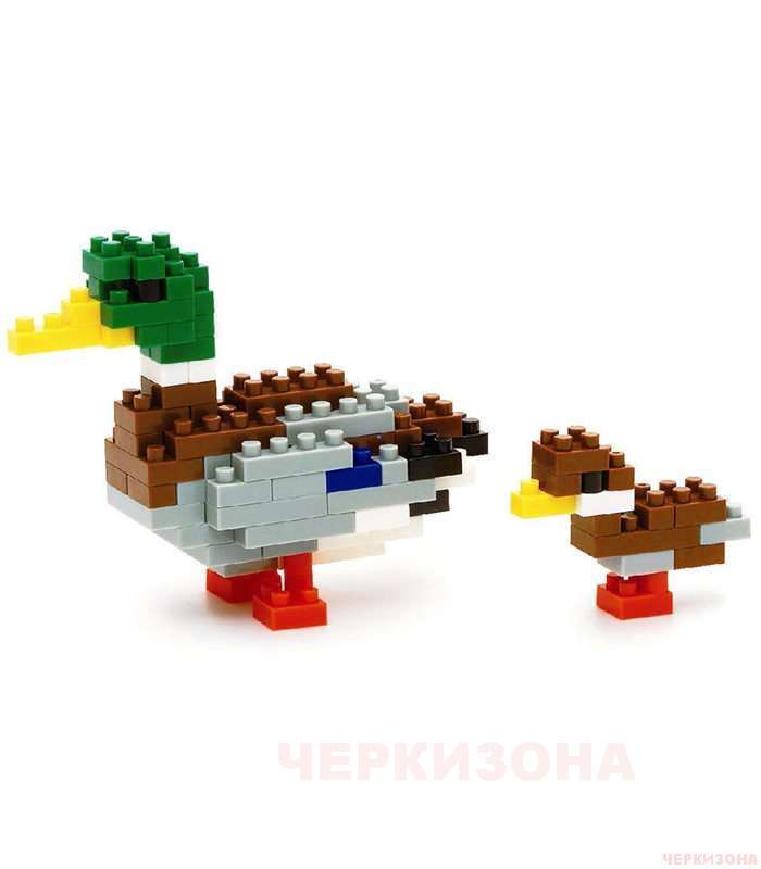 Мини-конструктор NanoBlock - Дикая Утка