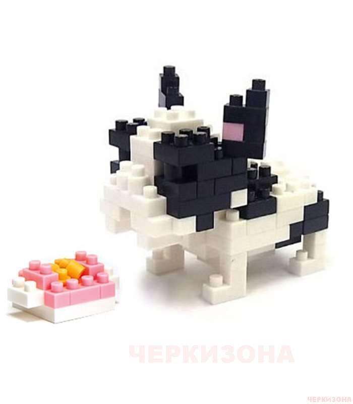 Мини-конструктор NanoBlock - Французский Бульдог