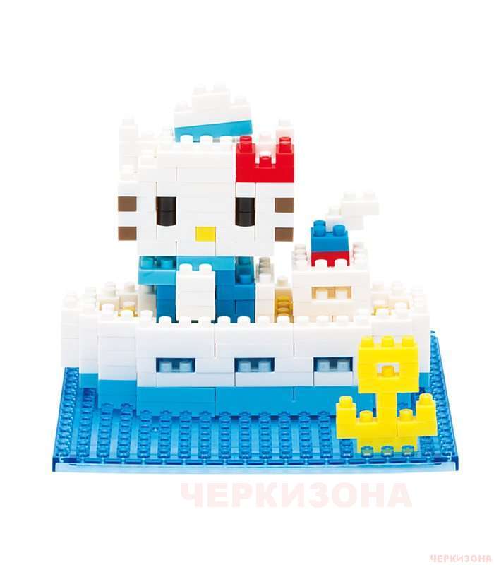 Мини-конструктор NanoBlock - Hello Kitty в круизе