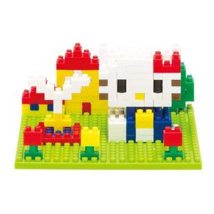 Мини-конструктор NanoBlock - Hello Kitty в парке