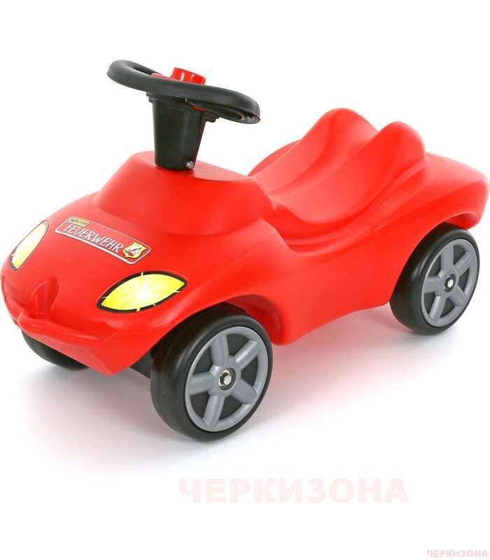 Каталка-автомобиль 'Пожарная команда' со звуковым сигналом