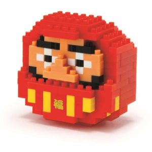 Мини-конструктор NanoBlock - Кукла Дарума