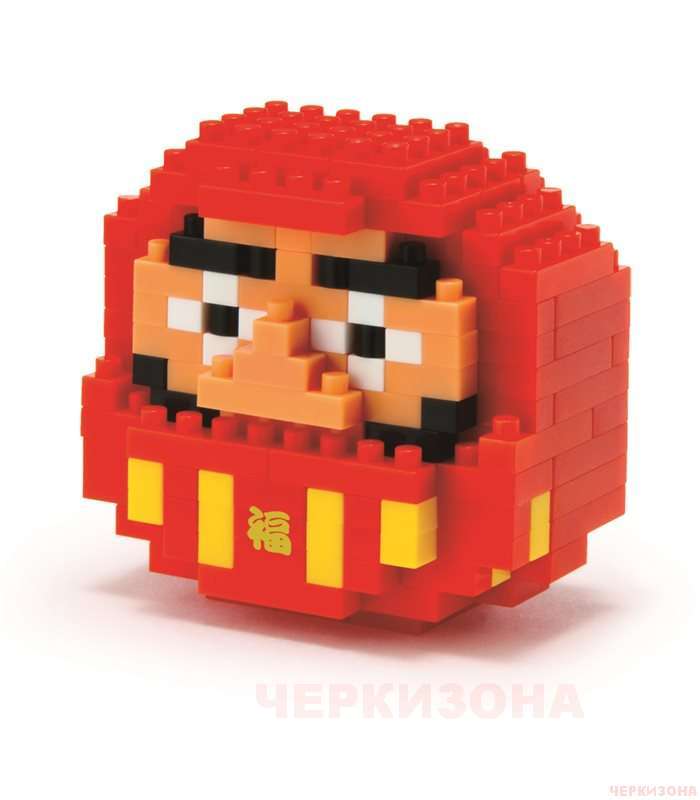 Мини-конструктор NanoBlock - Кукла Дарума