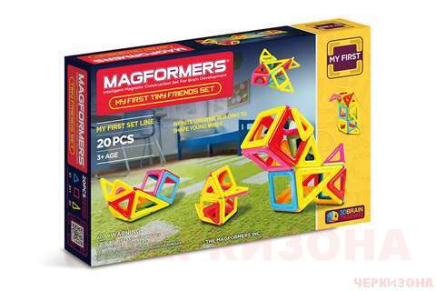 Magformers My First Tiny Friends Set - Магнитный конструктор Магформерс.