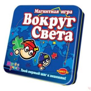 Mack&Zack 'Вокруг Света' - магнитная настольная игра.