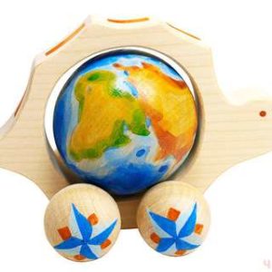 Каталка Черепаха большая с Землей