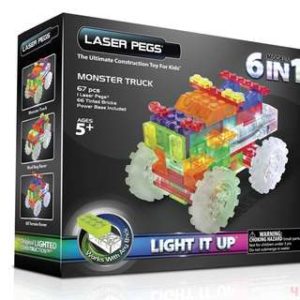 Laser Pegs 'Гигантcкий грузовик' - Светящийся конструктор для мальчиков.