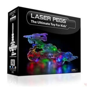 Laser Pegs 'Гоночный автомобиль' - Светящийся конструктор для мальчиков.