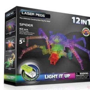 Laser Pegs 'Паук' - Светящийся конструктор для мальчиков.
