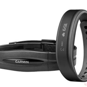 Garmin Vivosmart Bundle Black, HRM1 (пульсометр), Large, смарт-часы для спорта, туризма и отдыха большого размера.