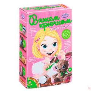 Вязание крючком. 'Зайка Бусинка' - Набор для творчества Bondibon