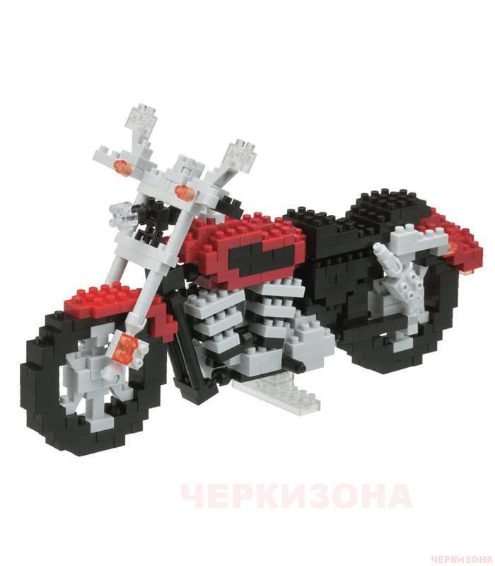 Мини-конструктор NanoBlock - Мотоцикл