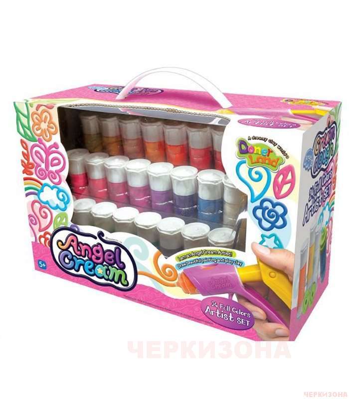 Набор для рисования Angel Cream Креативный художник, 24 цвета