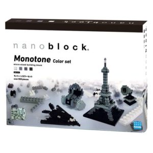 Мини-конструктор NanoBlock - Набор монотонных кирпичиков Nanoblock