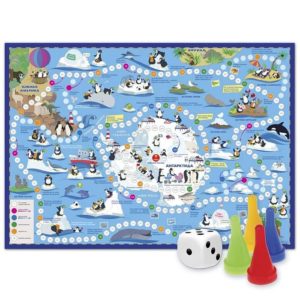 Настольная игра - ходилка «Путешествие пингвинов. Антарктида»