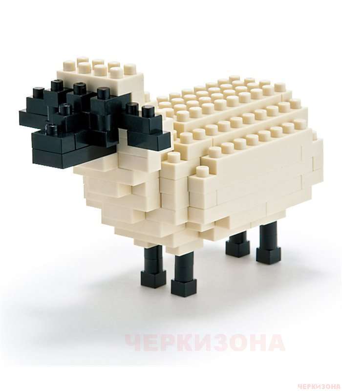 Мини-конструктор NanoBlock - Овца