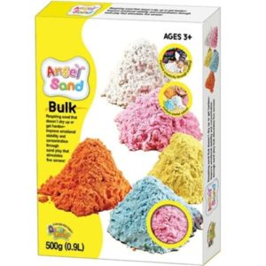 Песок для творчества 'Angel Sand', 900г, цвет розовый