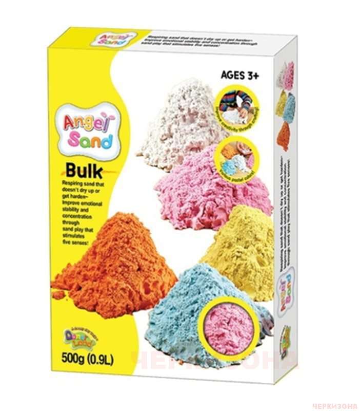 Песок для творчества 'Angel Sand', 900г, цвет розовый