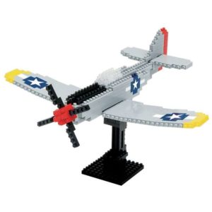 Мини-конструктор NanoBlock - Самолет P-51 Мустанг