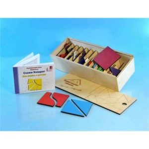 Сложи Квадрат - 1 Уровень игры Никитиных