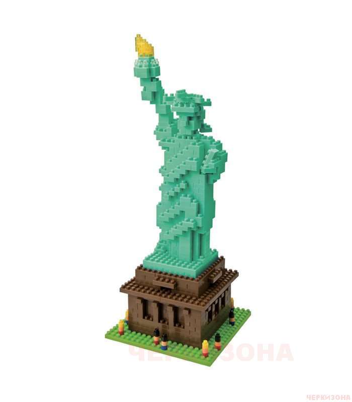 Мини-конструктор NanoBlock - Статуя Свободы