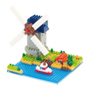 Мини-конструктор NanoBlock - Ветряная Мельница