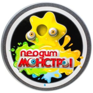 Жвачка для рук Neogum Monster (Неогам Монстр) Желтый