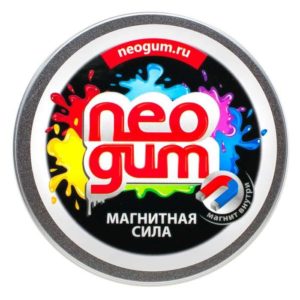 Жвачка для рук Neogum (Неогам) Черная сажа классический